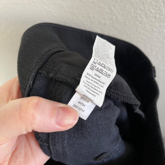Spanx Womens Black Kick Flare Denim Jeans Size Small - Picture 11 of 14